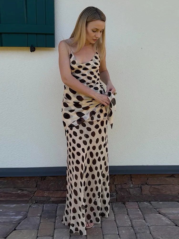 Robe nuisette imprimée Natasha