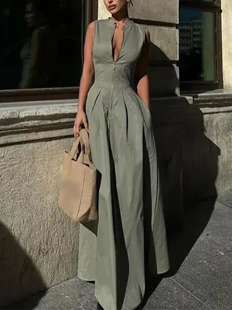 Celia midi šaty bez rukávov