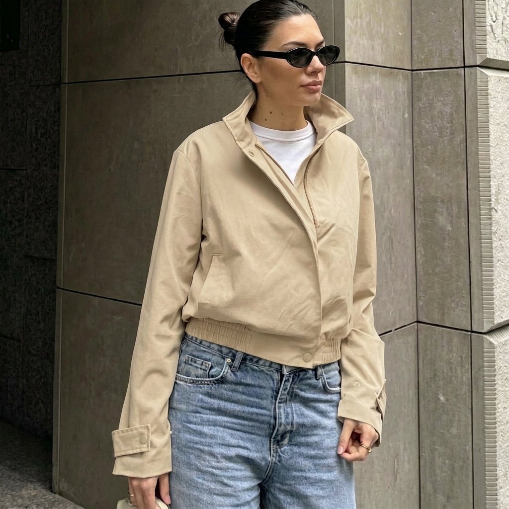 Helena zkrácená bomber bunda