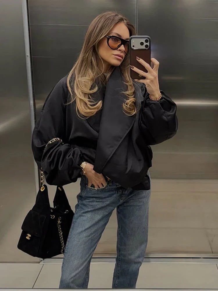 Kelly Oversized Bomber Bunda