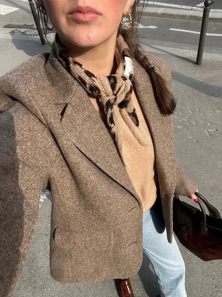 Σακάκι Claudia με διακοσμητικά κρόσσια
