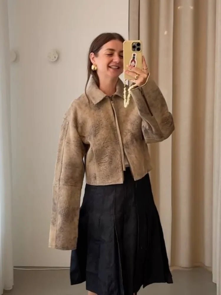 Natalie Tie-Dye Bomber Jacket