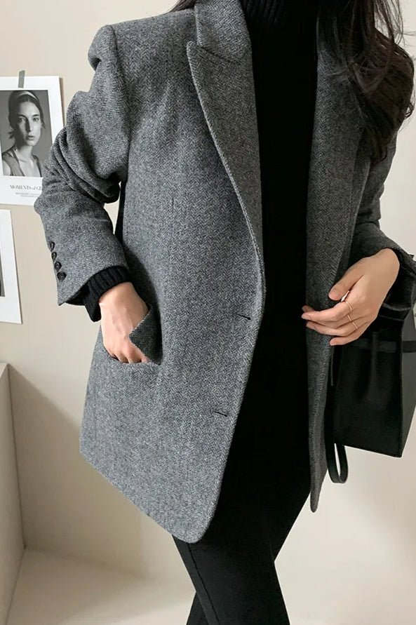 Blazer entallado oversize Gina
