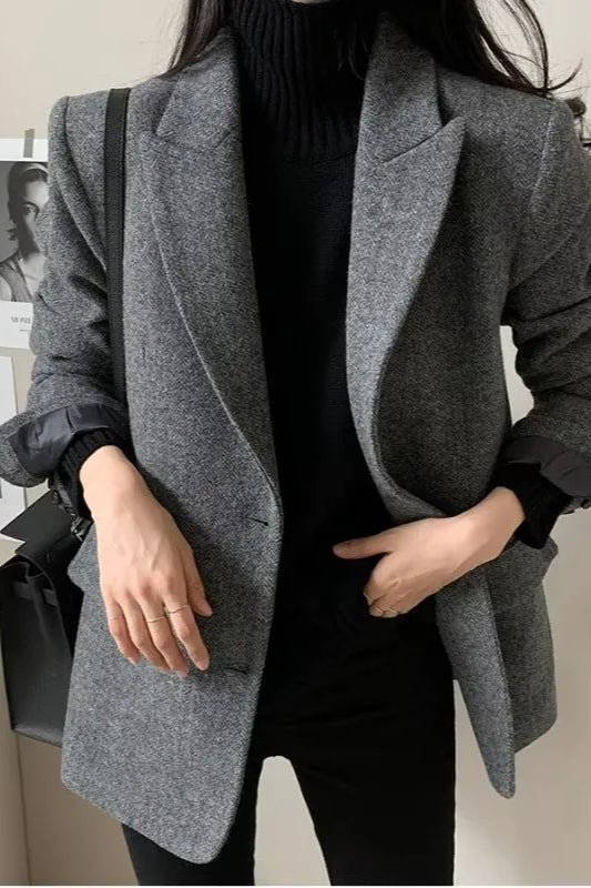 Blazer entallado oversize Gina