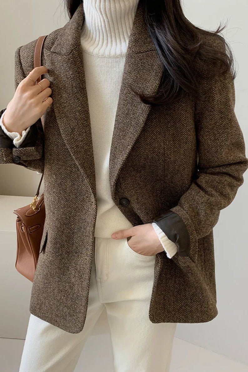 Blazer entallado oversize Gina