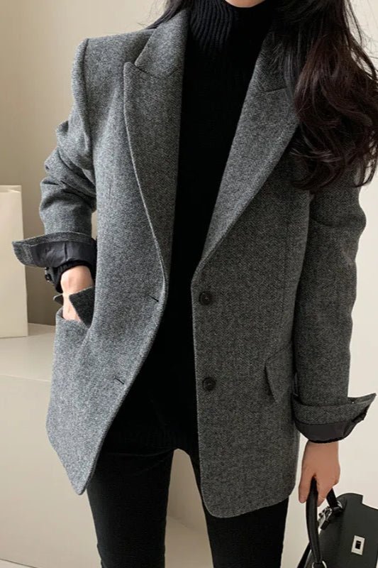 Blazer entallado oversize Gina