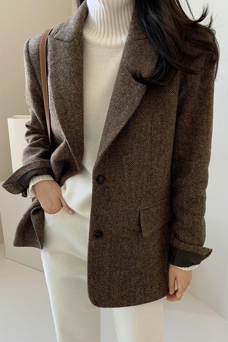 Blazer entallado oversize Gina