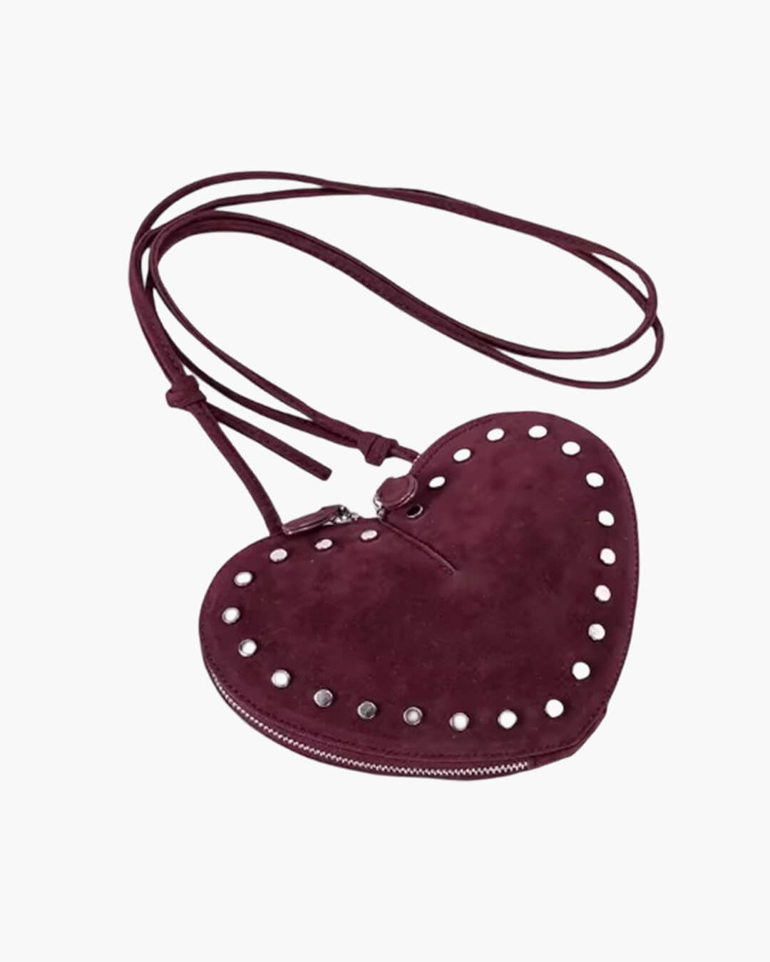 Esther Vintage Crossbody-veske i imitert semsket skinn