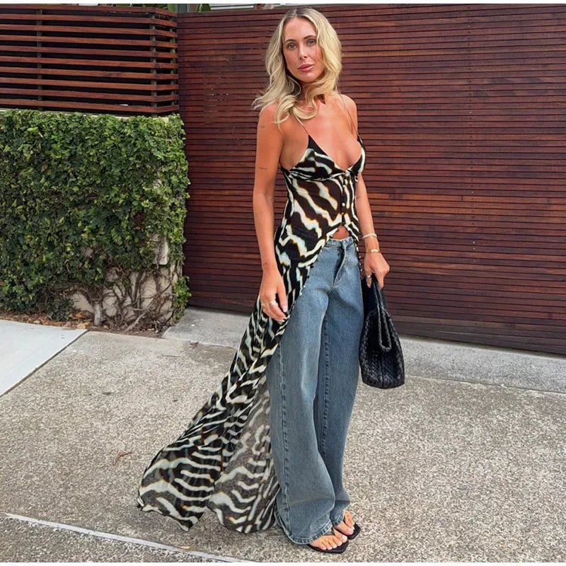 Andrea Zebra zweiteiliges Set