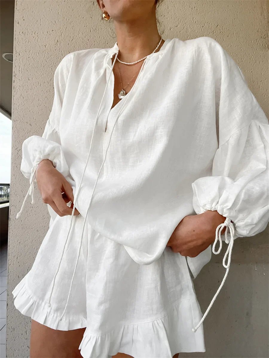 Sara Volánkové krátké šortky - set