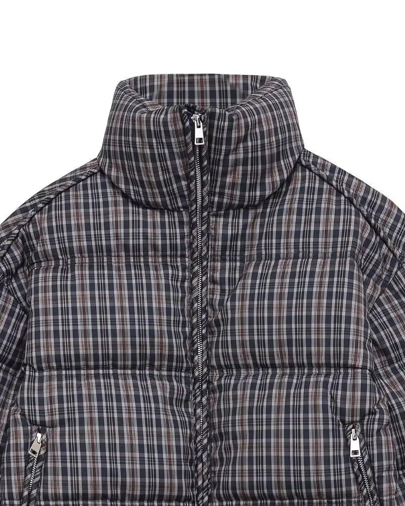 Valerie Plaid Puffer Jacket