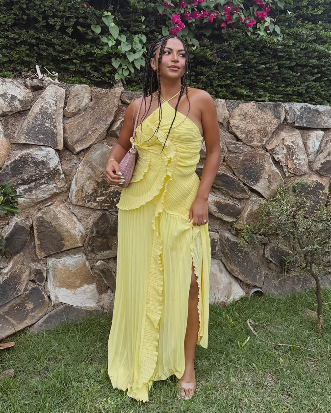 Robe de Soirée Amy Dos Nu A-line