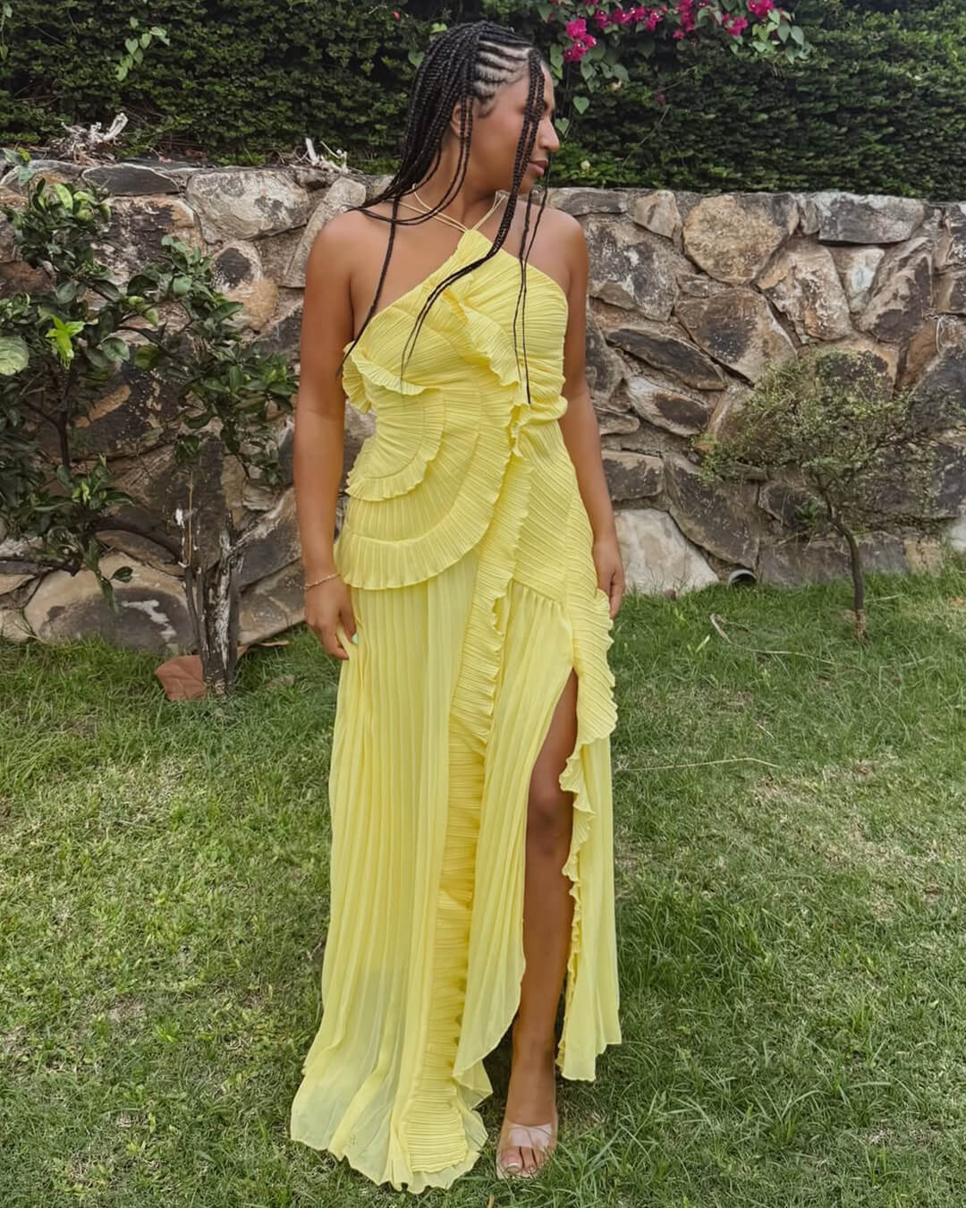 Robe de Soirée Amy Dos Nu A-line
