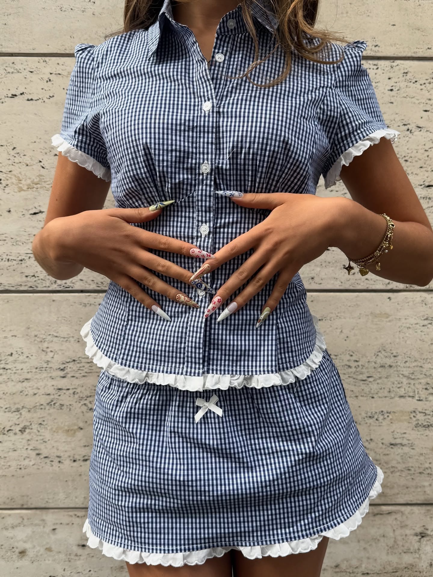 Stellina rövidített skort szett