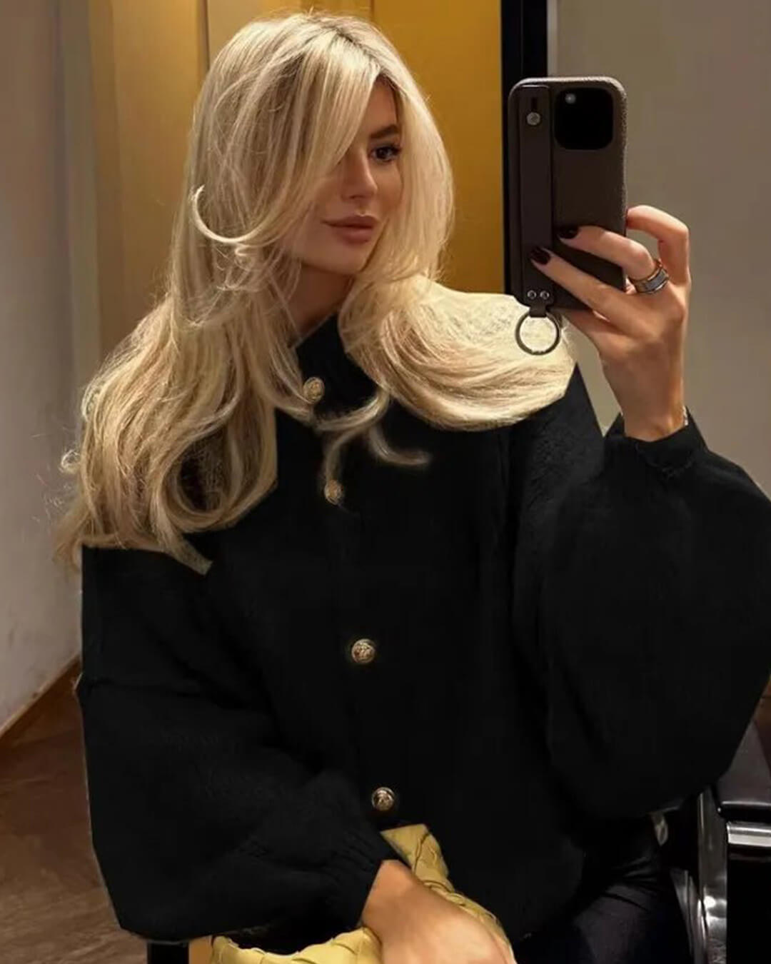 Laura dlouhý pletený kardigan
