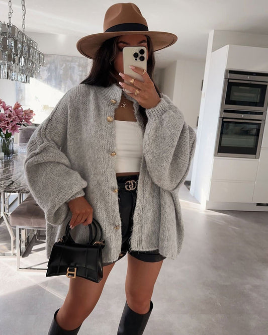 Laura Long Cardigan Knit