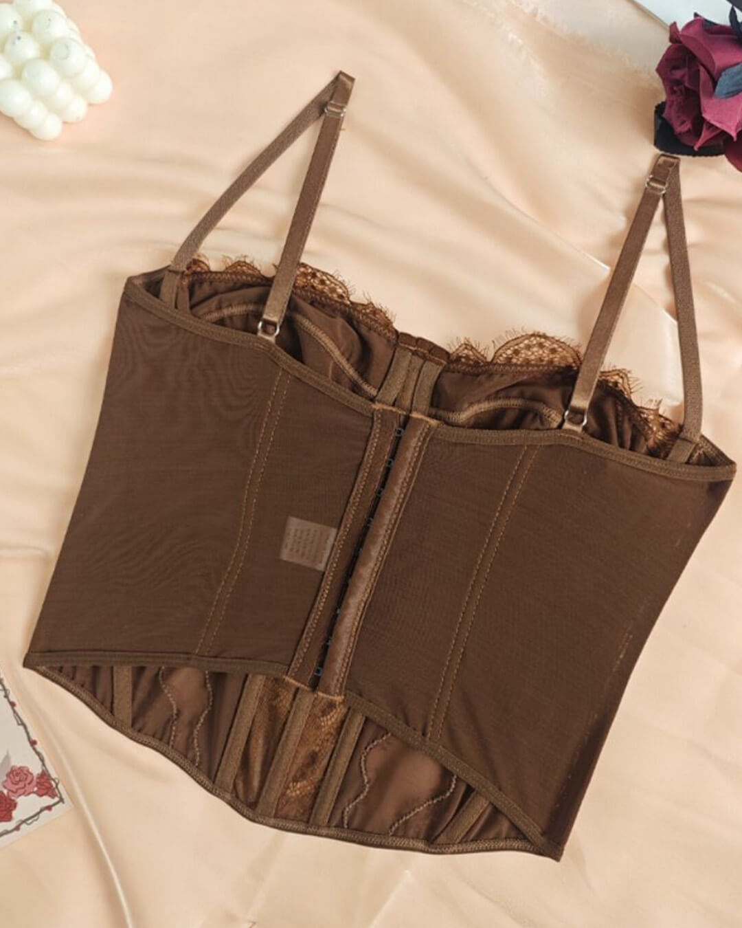 Layla blonde korset top