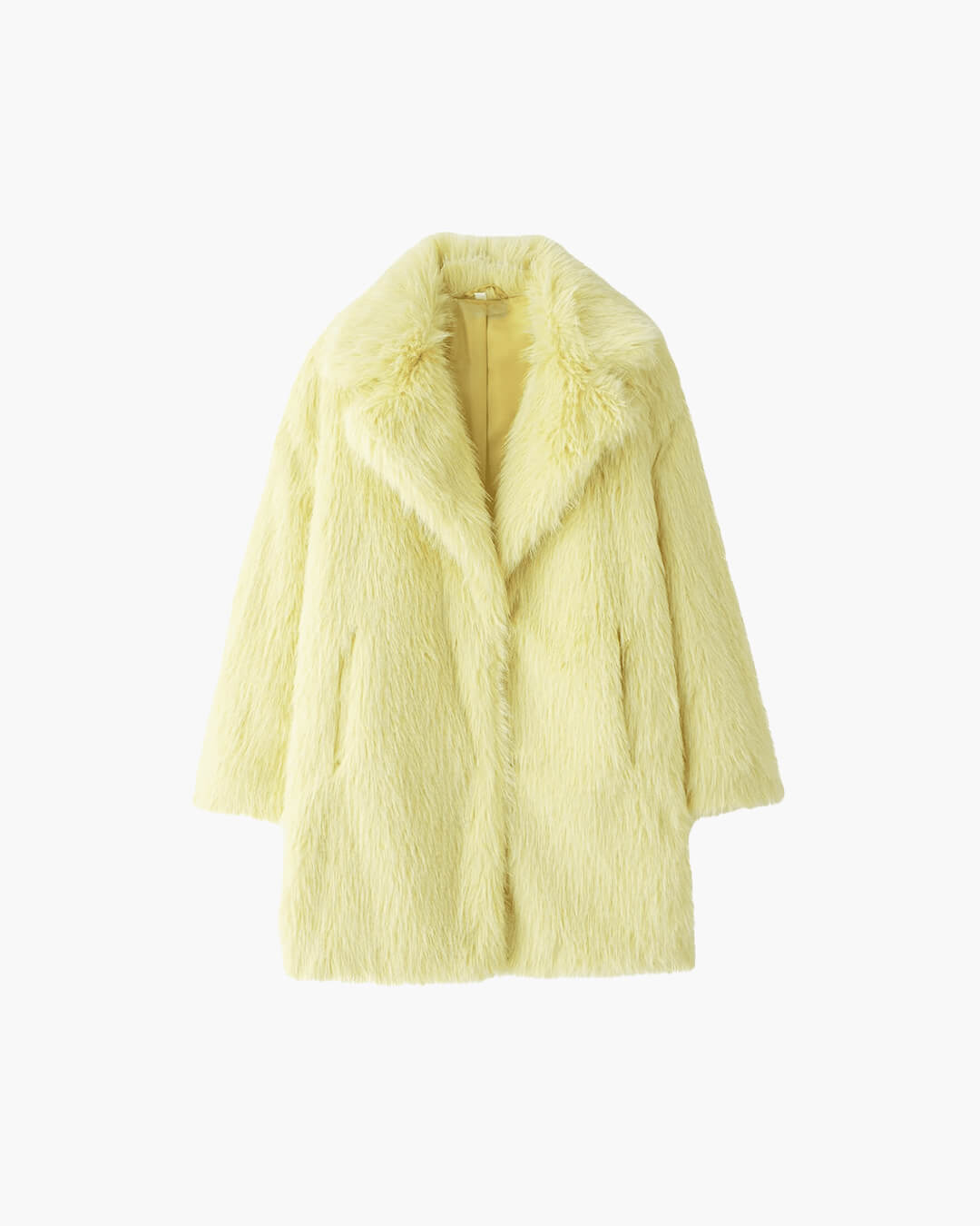 ZEYA - Agnes Mid Length faux fur Coat