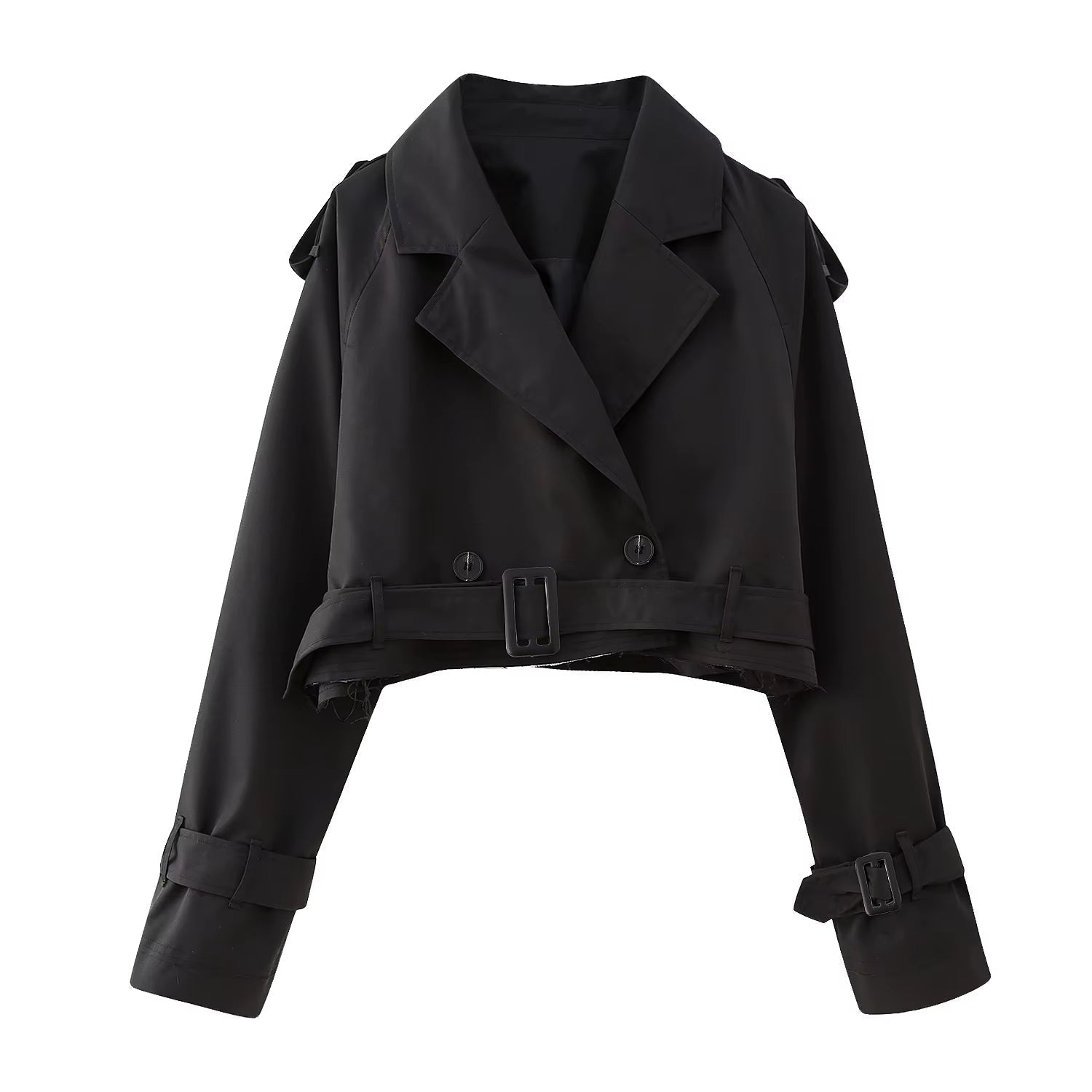 ZEYA - Aimee Cropped Trenchcoat