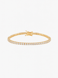 Pulseira Tennis Alba com Zircónia em Engaste Bezel