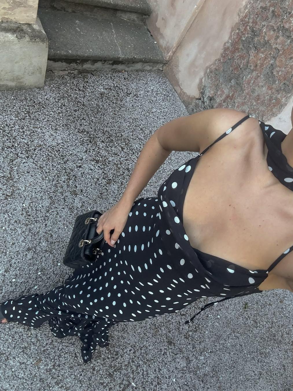 ZEYA - Almira Polka Dot Maxi Dress