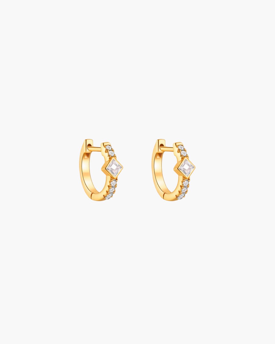 ZEYA - Amber Hoop Earrings