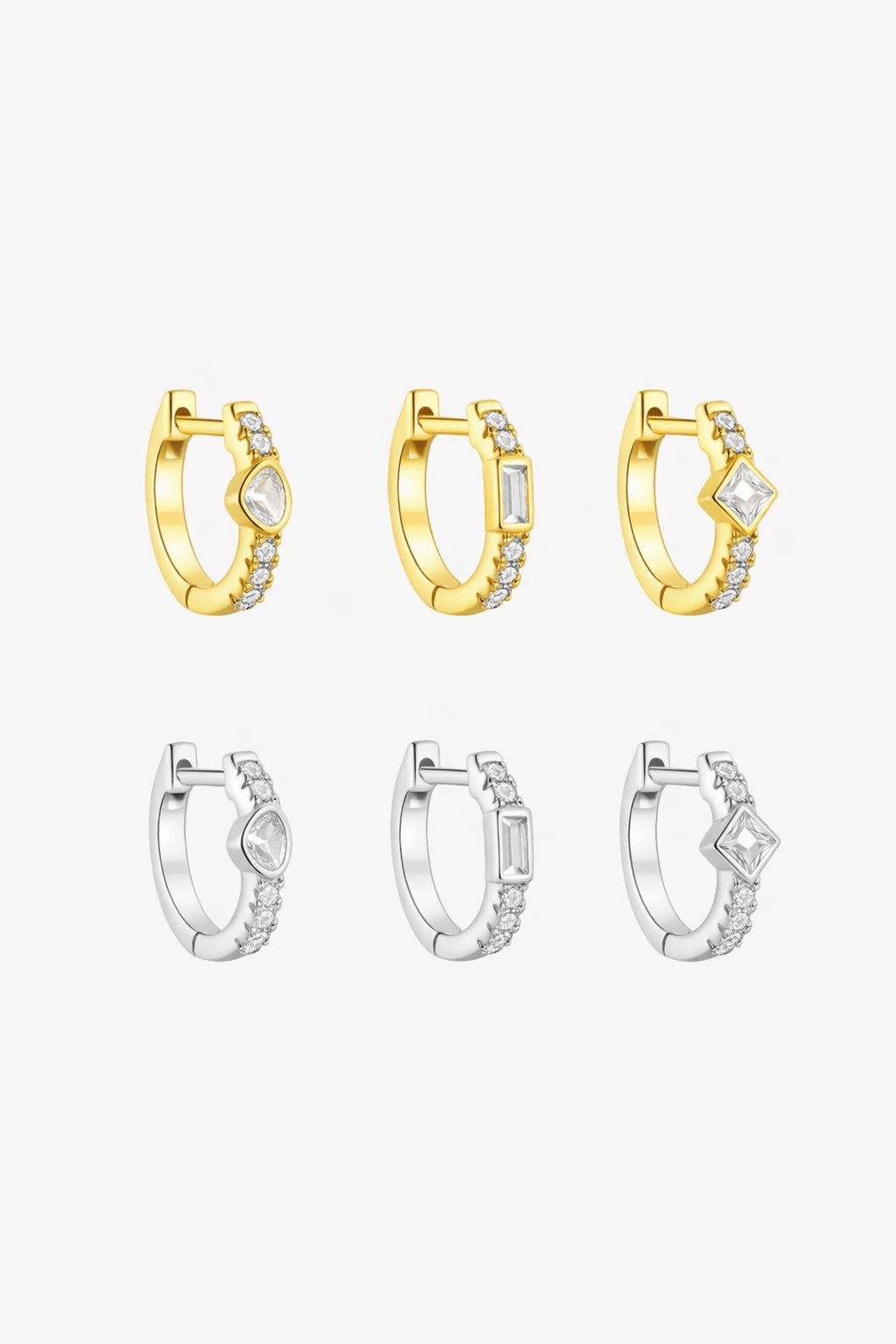 ZEYA - Amber Hoop Earrings