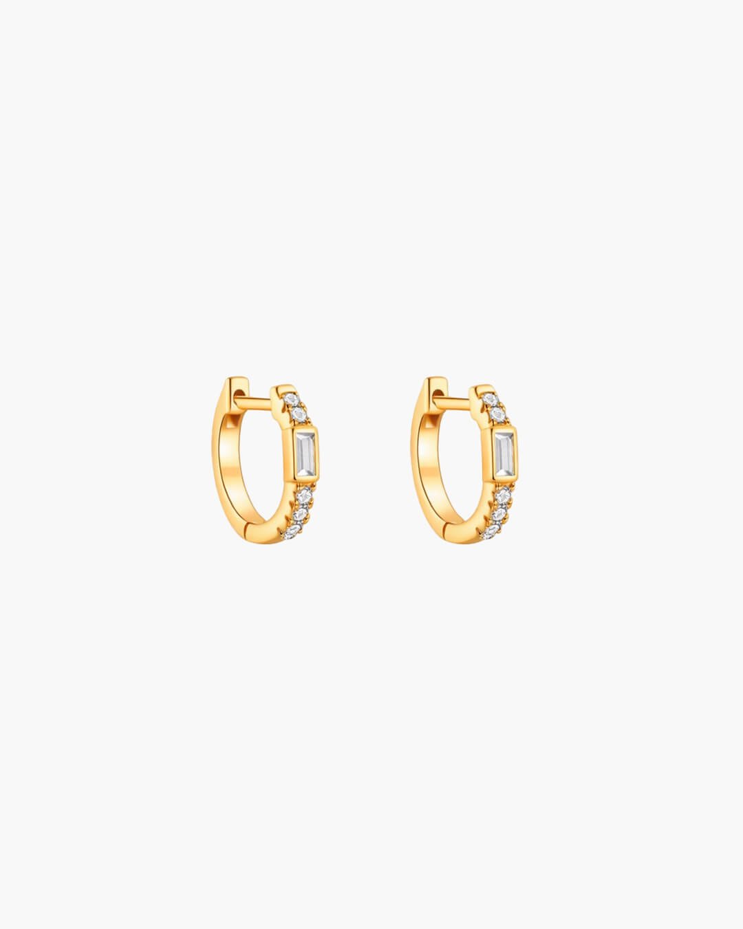 ZEYA - Amber Hoop Earrings
