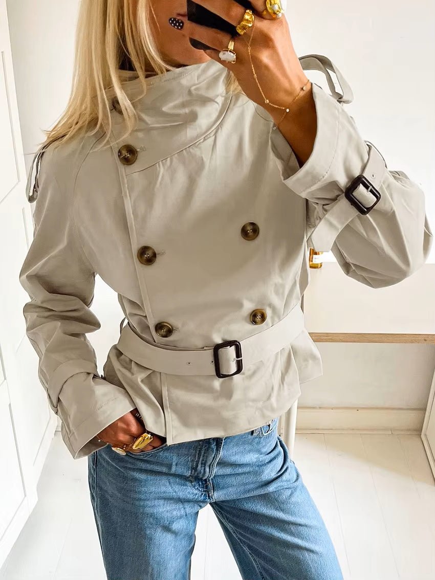 ZEYA - Amelie Belted Trench Coat
