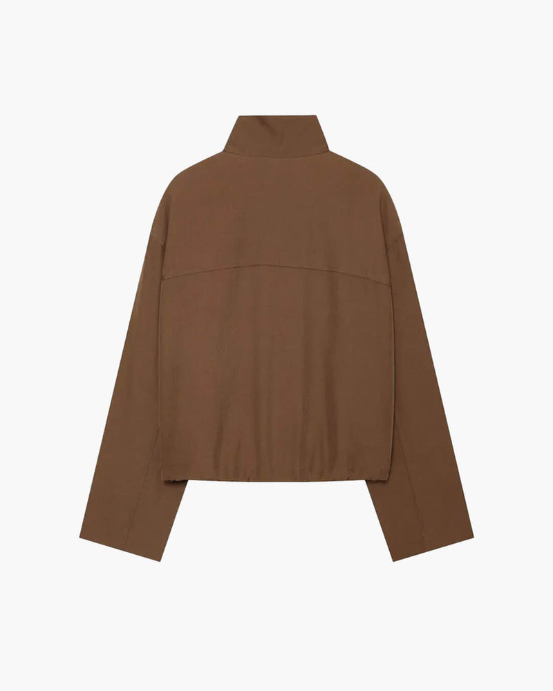 ZEYA - Amelie Brown Zip Jacket
