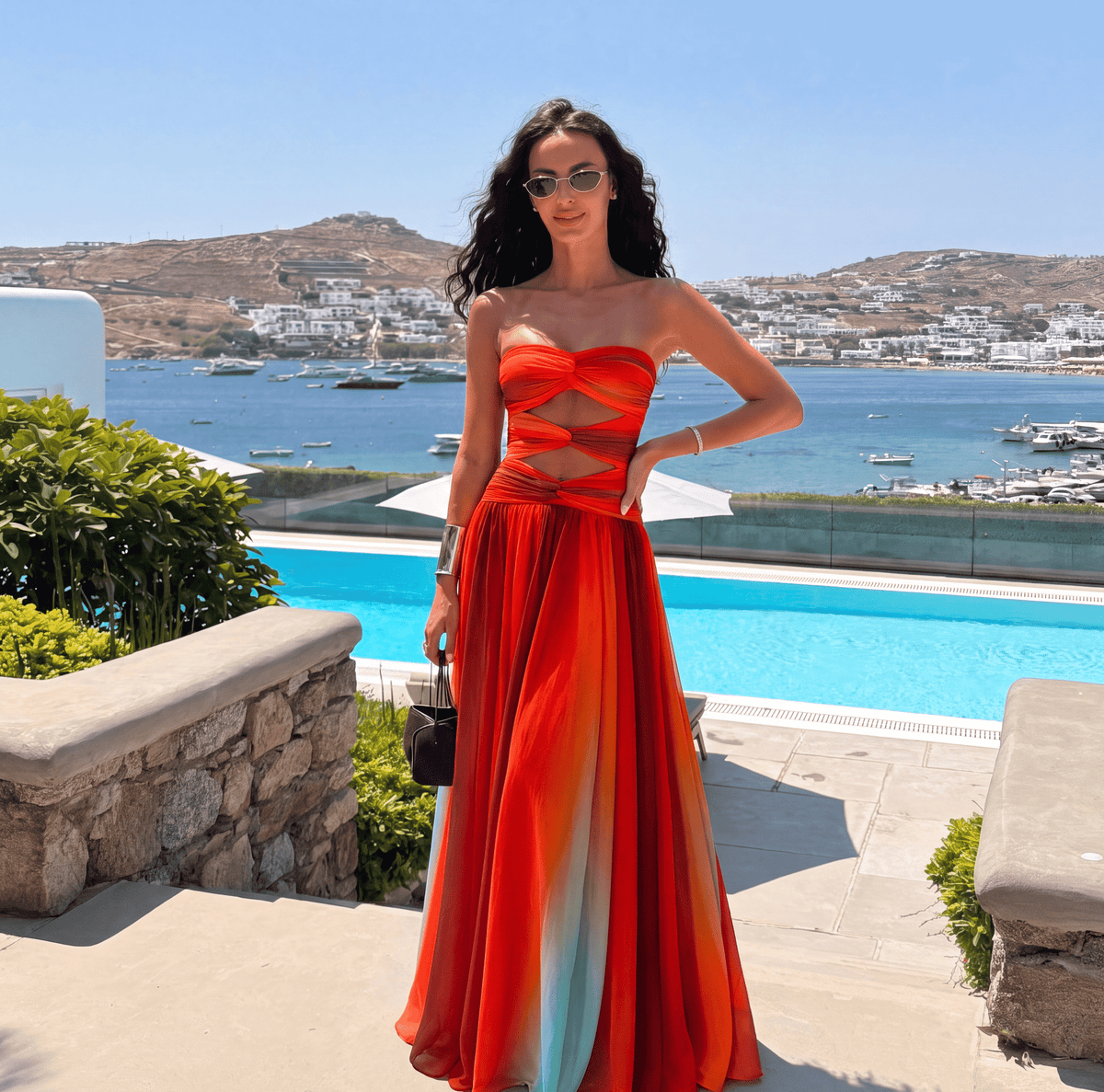 ZEYA - Amelie Knot Maxi Dress