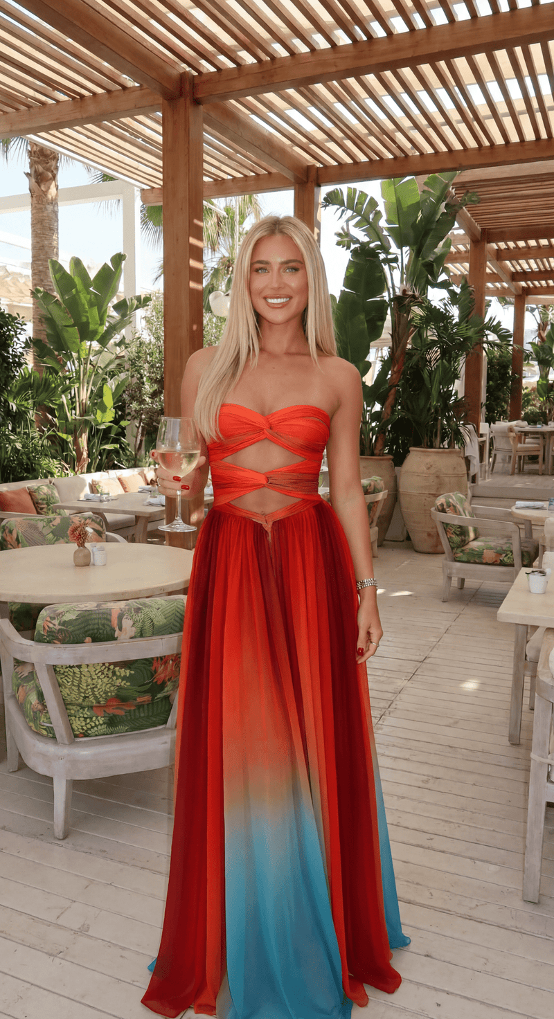 ZEYA - Amelie Knot Maxi Dress