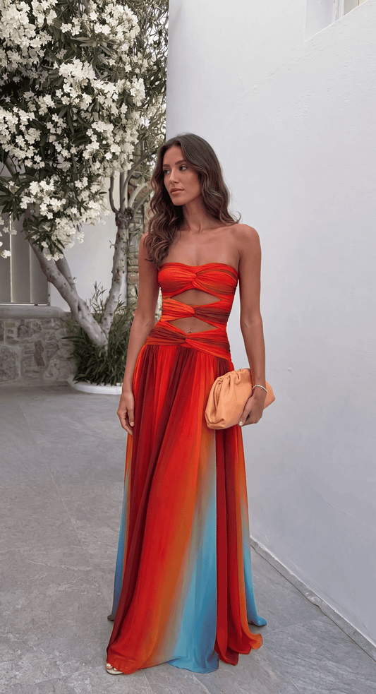 ZEYA - Amelie Knot Maxi Dress