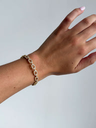 Amelise justerbar rhinsten led-armbånd