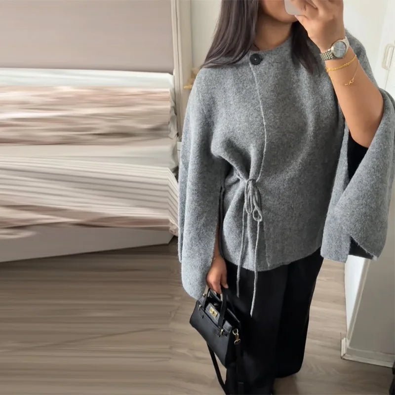 ZEYA - Anya Slit Batwing Cardigan