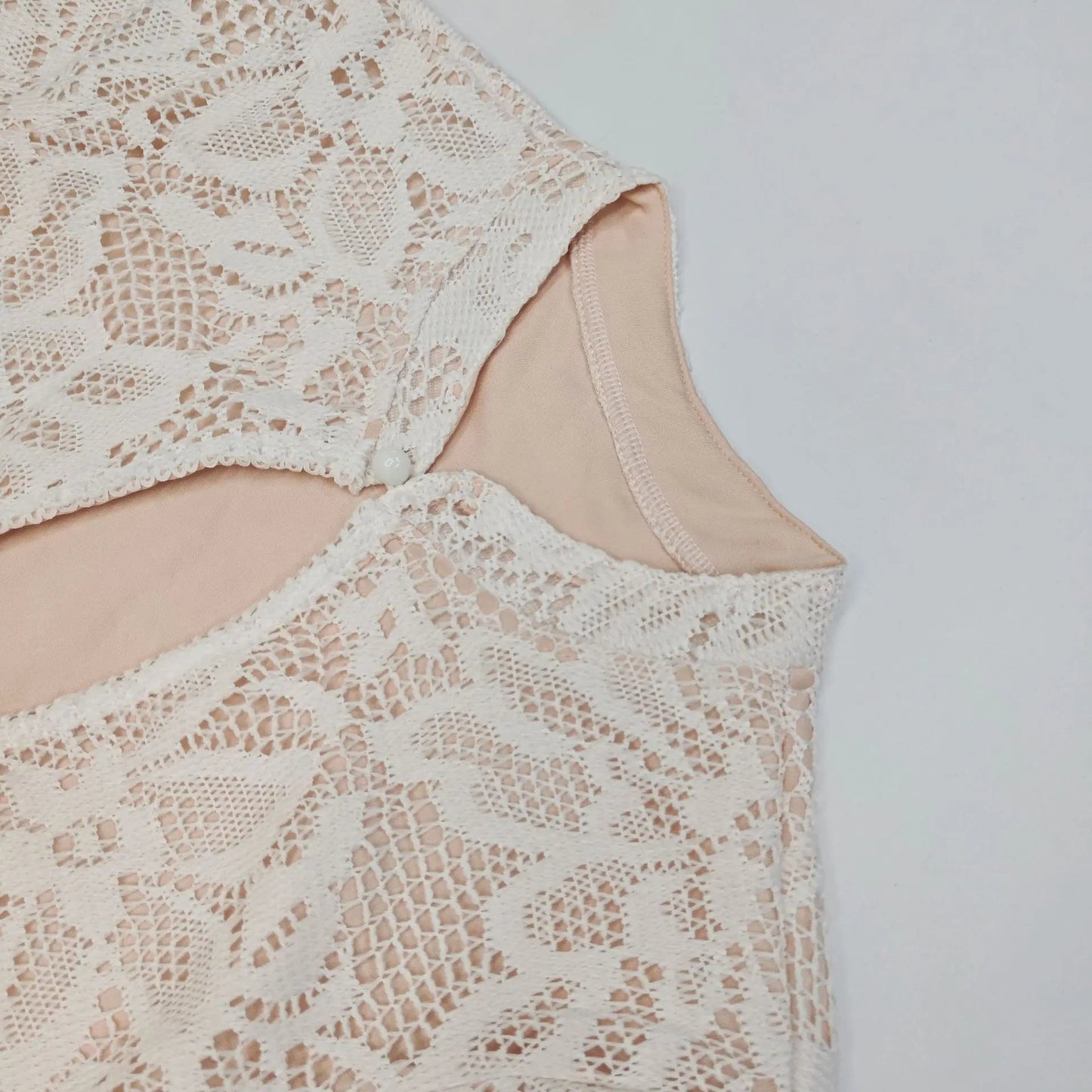 ZEYA - Arleth Cut - Out Lace Mini Dress