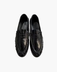 Ava Faux Leather Slip-On Loafers