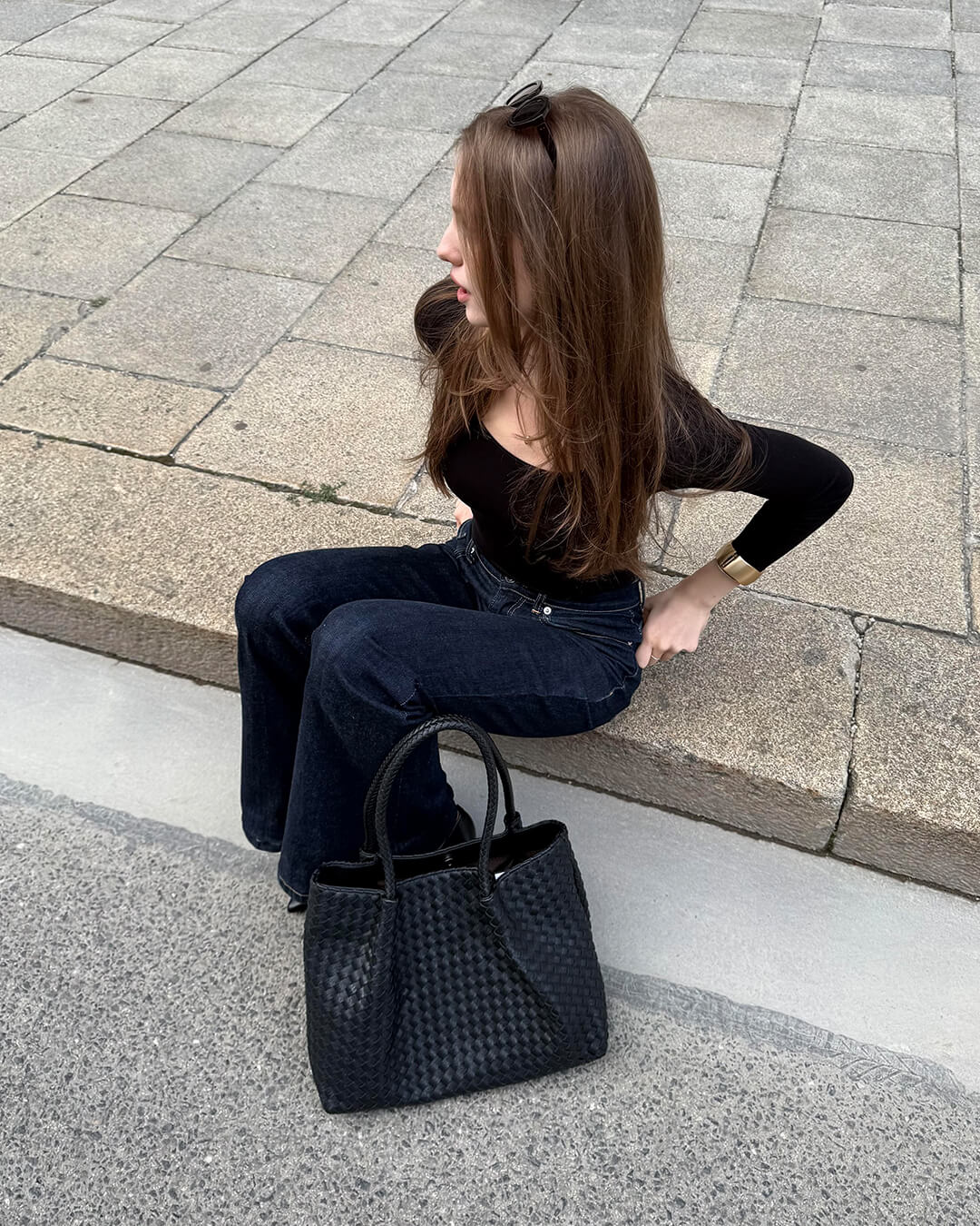 ZEYA - Ava Woven Bag XL
