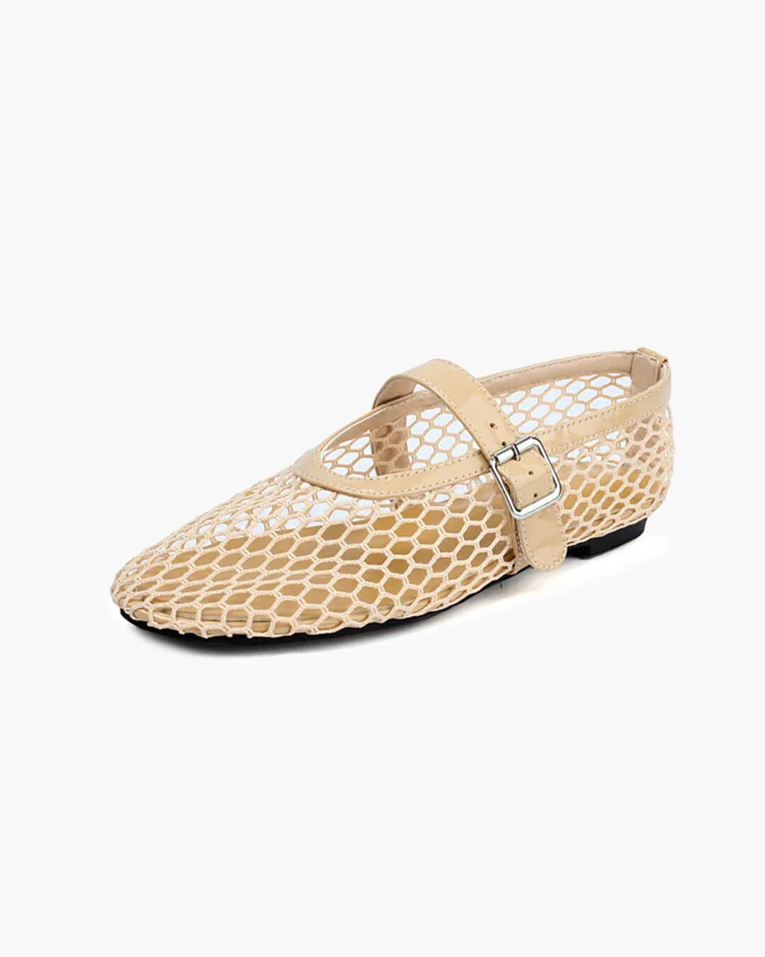 Ballerines en maille à boucle Beatrice