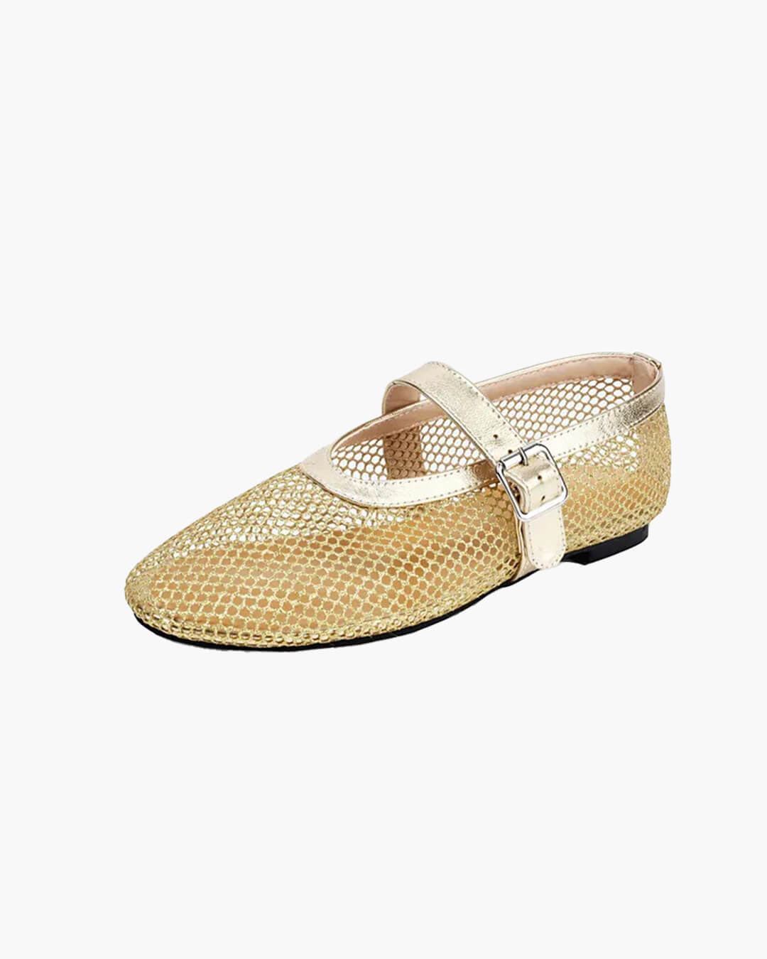 Ballerines en maille à boucle Beatrice