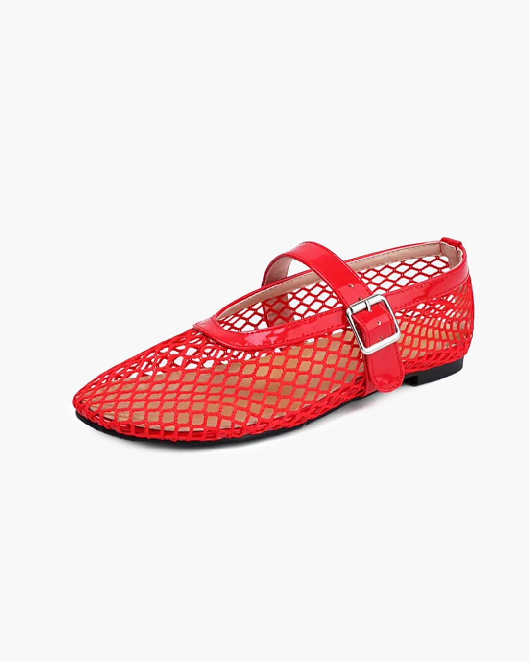 Ballerines en maille à boucle Beatrice