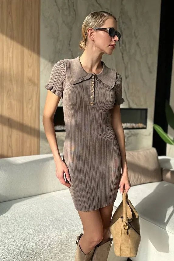 ZEYA - Beatrice Cable-Knit Sweater Dress