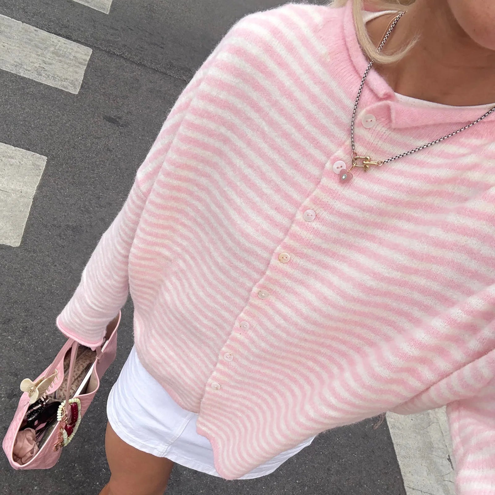 ZEYA - Belinda Striped Cardigan