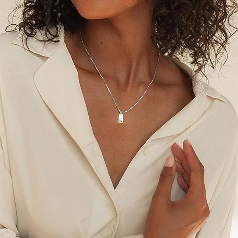 ZEYA - Bella Initial Pendant Necklace