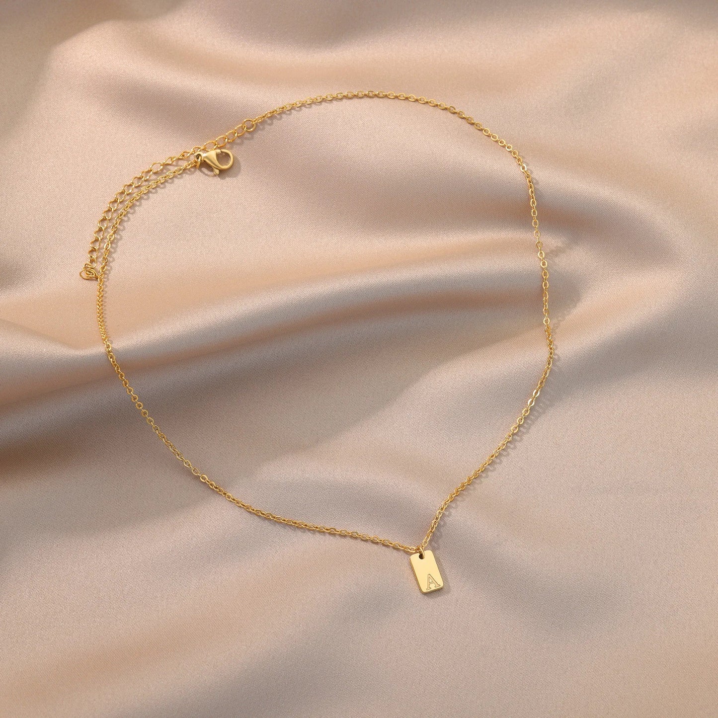 ZEYA - Bella Initial Pendant Necklace