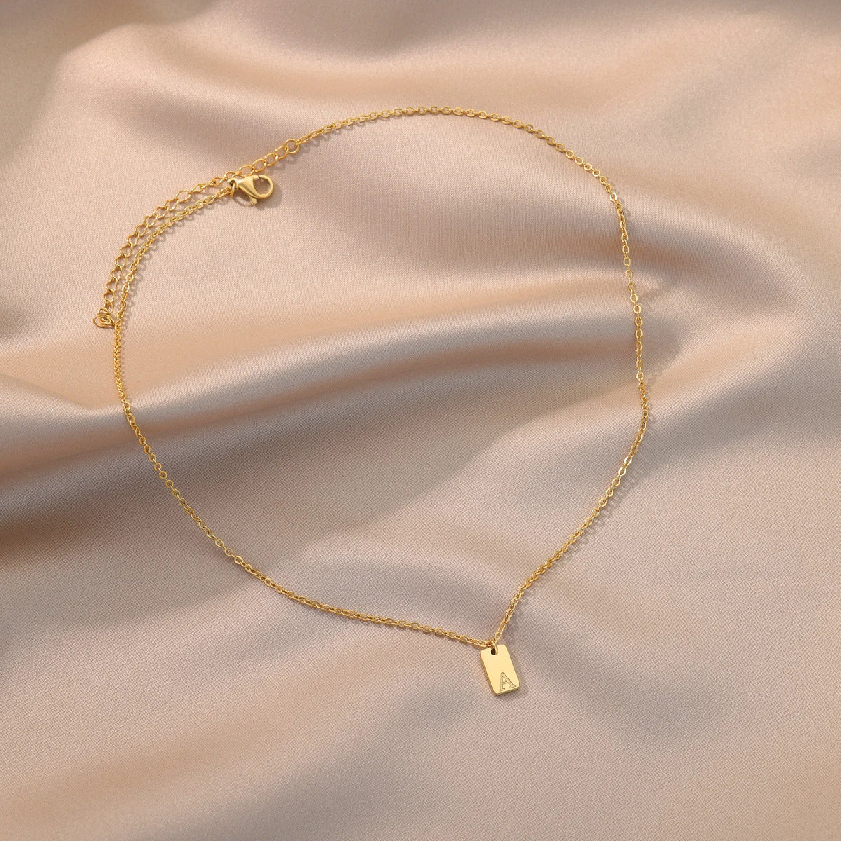 ZEYA - Bella Initial Pendant Necklace