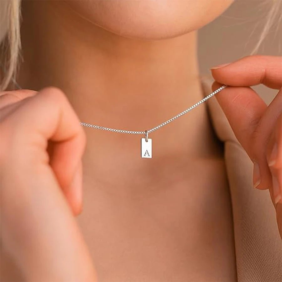 ZEYA - Bella Initial Pendant Necklace