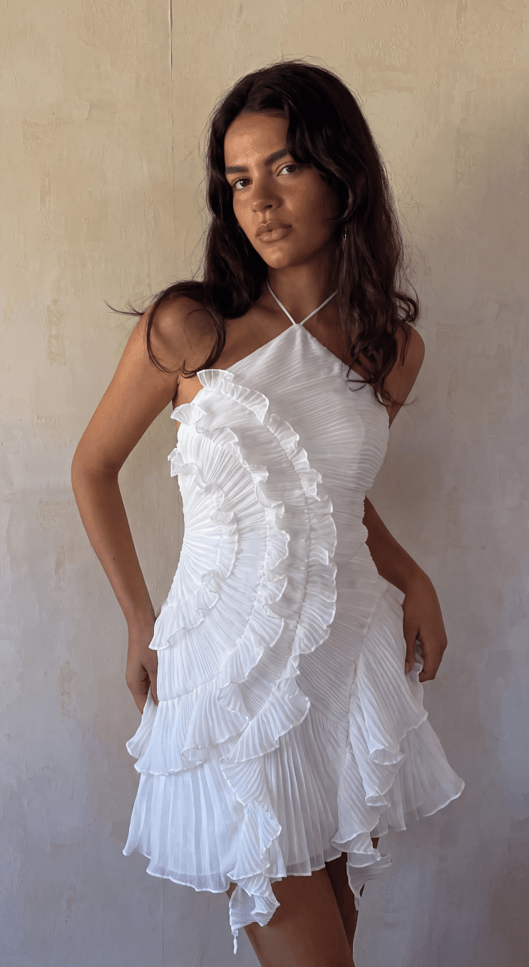 ZEYA - Bernadette Ruffle Mini Dress