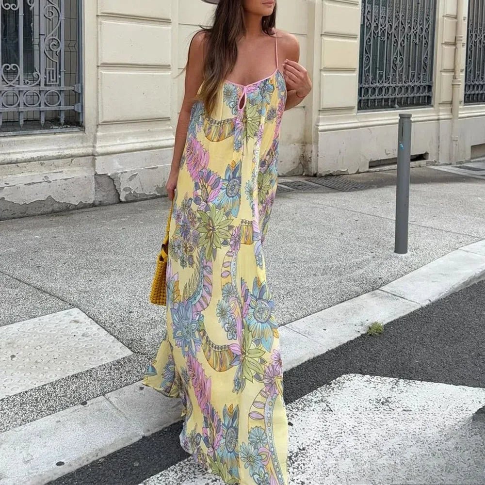 ZEYA - Betty Floral Chiffon Cami Dress