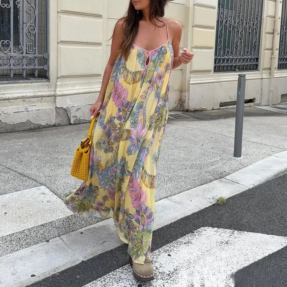 ZEYA - Betty Floral Chiffon Cami Dress